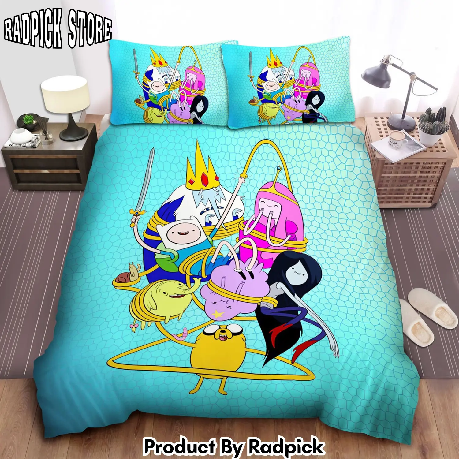 Radpick adventure time magic of jake bed sheets spread comforter duvet cover bedding sets rp3278894